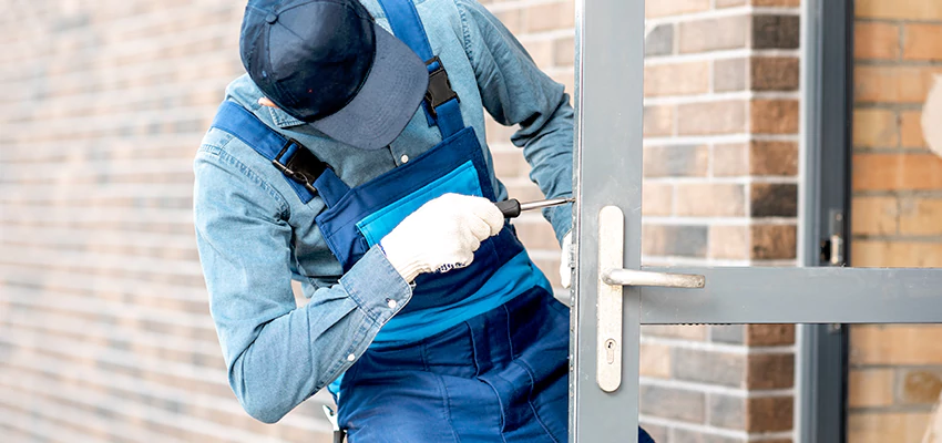 Pivot Storefront Door Locks Installation in Oceanside, California