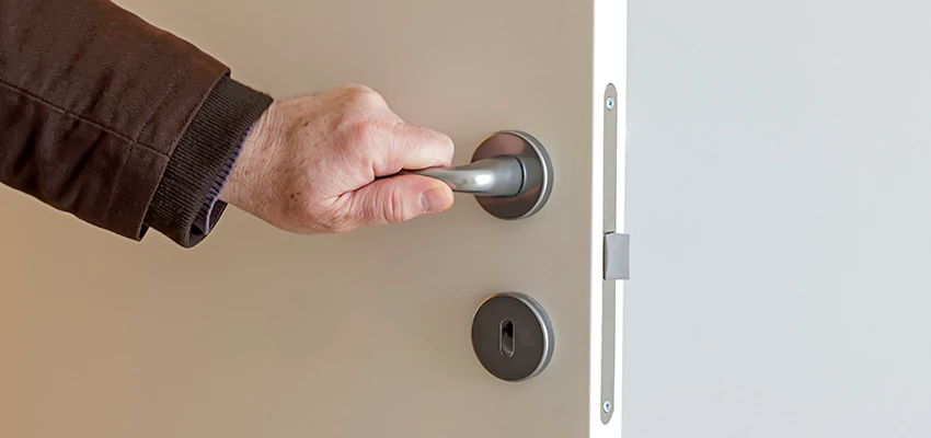 Restroom Locks Privacy Bolt Installation in Oceanside, California